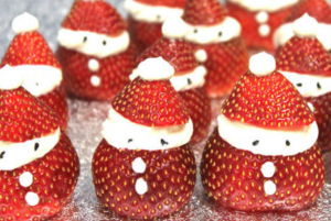 Santa strawberries