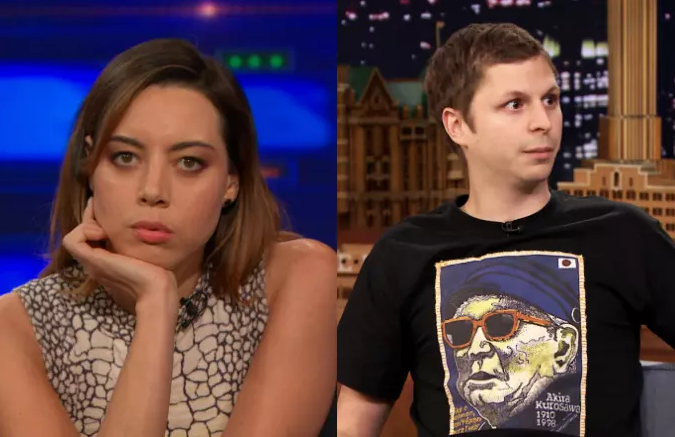Michael Cera and Aubrey Plaza dated for years and we had no idea - Aussie G...