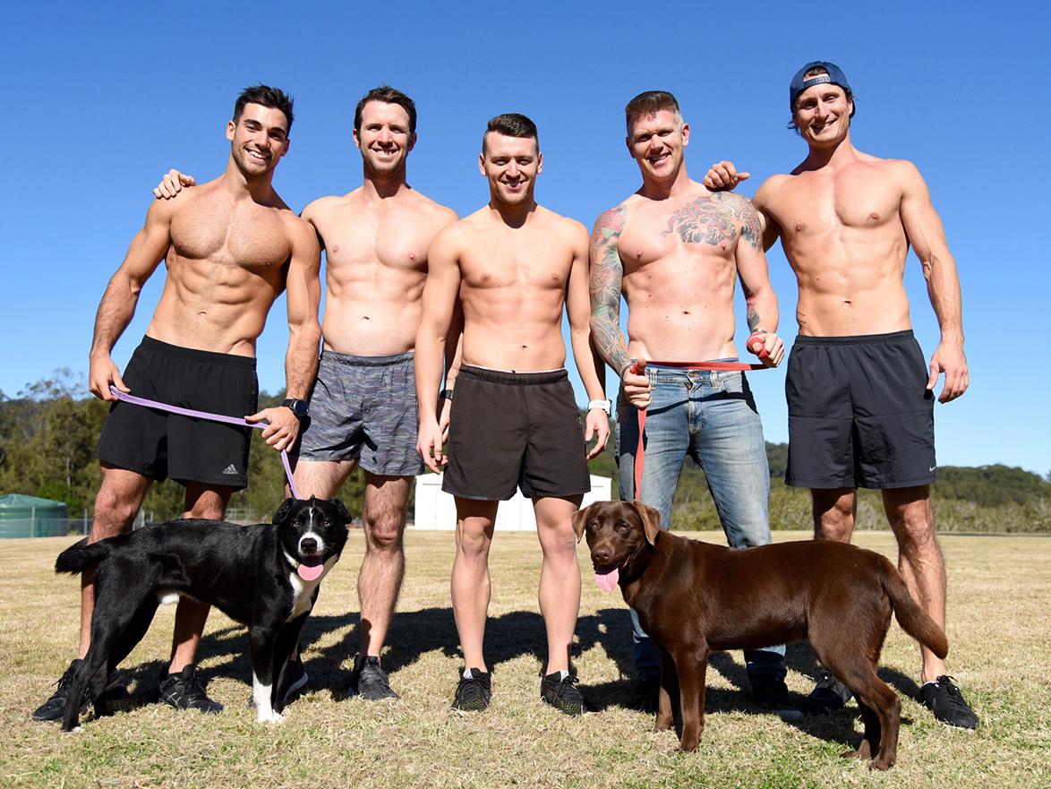 Charity event in Sydney including drinks, hot dudes and dogs
