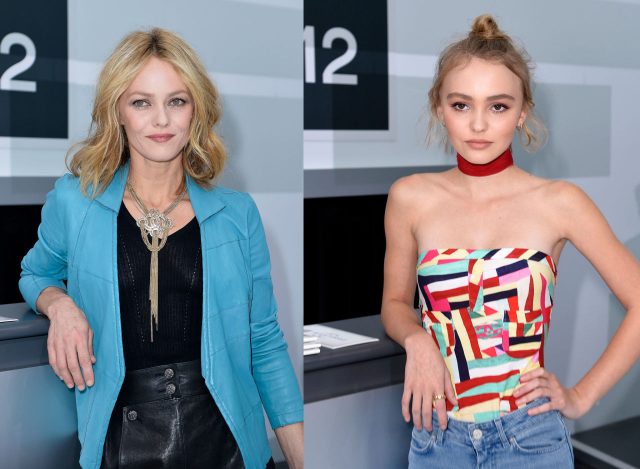 Lily-Rose Depp looks just like her mother