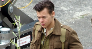 There's footage of Harry Styles cutting off his hair