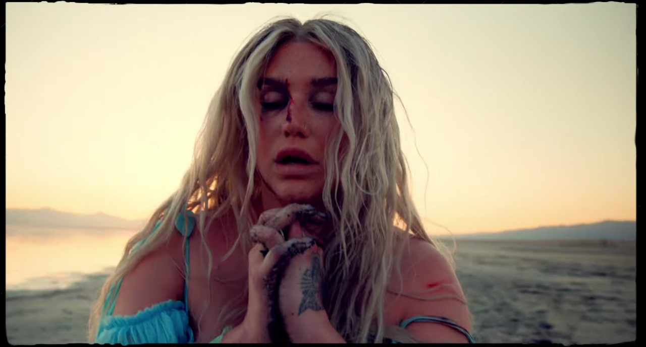 Kesha Hits Back With New Song Praying Aussie Gossip